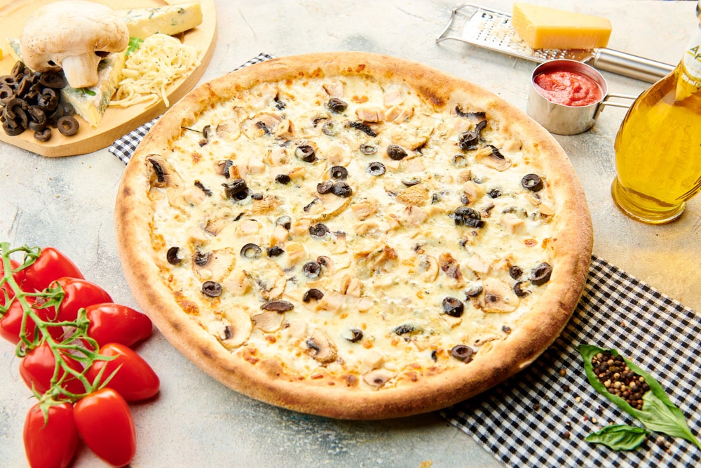 Pizza Pollo e Gorgonzola